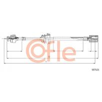 Tachometro velenas COFLE S07121