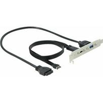 Delock USB 3.1 Śledź 1 x USB Type-C™ i 1 x USB Typ-A port | 89934 | 4043619899340