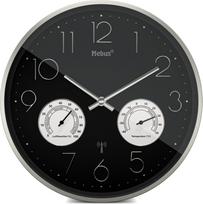 Radiobudzik Mebus Mebus 12988 radio wall clock with Thermo-Hygrometer | 12988 | 4007218129888