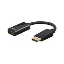 Goobay Kabel przejściowy DisplayPort/HDMI, pozłacany | 75270 | 4040849752704