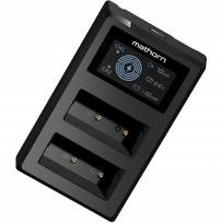 charger do aparatu Mathorn charger dwukanałowa Mathorn MBC-D107 USB-C do Canon LP-E17 | MBC-D107 | 5903175626769