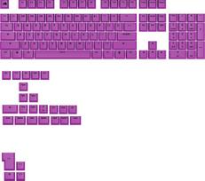 Glorious GPBT Basics Keycaps (GLO-KB-ACC-KC-GPBT-BA-EPUR-US) | GLO-KB-ACC-KC-GPBT-BA-EPUR-US | 810069977676