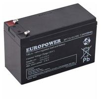 EMU EUROPOWER BATTERY 12V 7.2AH VRLA/EP7.2-12 T2 | EP7.2-12T2 | 5902367800116