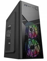 EUROCASE skříň ML N6-560B, ATX, 2x USB-A, 1x USB-C, 2x 120mm ARGB Fan, černá | ML N6-560B ARGB USB-C | 8592522062885