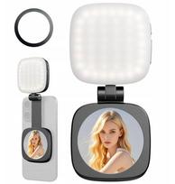 Lampa pierścieniowa Michael Marinelli Lampa LED + Lusterko na Magnes do u MagSafe Zdjęcia Selfie Vlog C140 / Black | SB10206 | 5904647829046