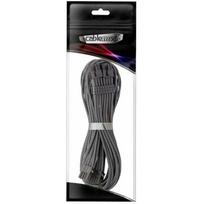 CableMod CableMod C-Series Pro ModMesh Bridged Anschlusskabel - 8+8-Pin PCIe, carbon, 60cm | CM-PCSR-B88P-N60KC-3PK-R | 716894297722