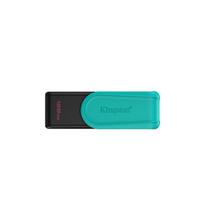 Kingston  USB Flash Drive | DataTraveler Exodia S | 128GB | USB 3.2 Gen 1 | Black/Turquoise | DTXS/128GB | 740617348699