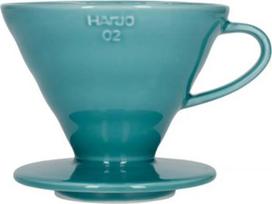 Hario ceramiczny Drip V60-02 Turkusowy | VDC-02-TQ-UEX | 4977642729858