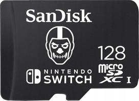 Karta SanDisk Nintendo  MicroSDXC 128GB Class 10 UHS-I/U3 (SDSQXAO-128G-GN6ZG) | SDSQXAO-128G-GN6ZG | 619659199739