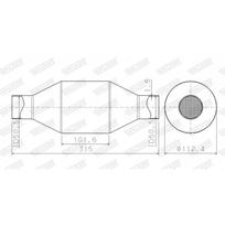 Universalus katalizatorius WALKER 65201