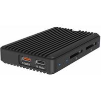 ICY BOX IB-CR602M-C31 M.2 NVMe/SATA SSD case with cardreaderr 2x SD 4.0 | IB-CR602M-C31 | 4250078174882