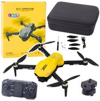 Dron D11 Zdalnie Sterowany Kamera HD WIFI Sterowanie Gestami Pilot Yellow | 23089 | 5905991068839