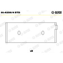 Švaistiklio didysis guolis (indėklas) GLYCO 01-4259/4 STD