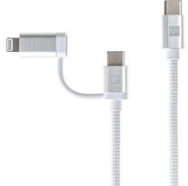 Kabel USB USB-C - Lightning 1 m White (ERPW2CL100-WH) | ERPW2CL100-WH | 8594205633993
