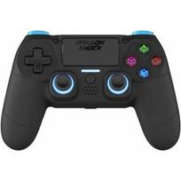 Pad DragonShock Dragonshock Controller Mizar+ Wireless Black PS4/PC | 160359 | 5425025595235