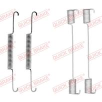 Būgninių stabdžių kaladėlių priedų komplektas QUICK BRAKE 105-0520