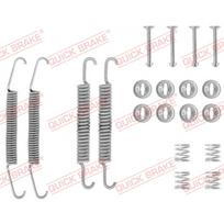 Būgninių stabdžių kaladėlių priedų komplektas QUICK BRAKE 105-0548