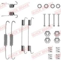 Būgninių stabdžių kaladėlių priedų komplektas QUICK BRAKE 105-0674