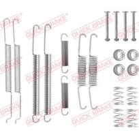 Būgninių stabdžių kaladėlių priedų komplektas QUICK BRAKE 105-0726