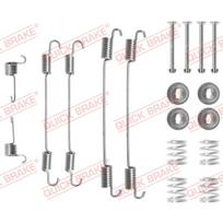 Būgninių stabdžių kaladėlių priedų komplektas QUICK BRAKE 105-0750
