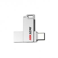 Pendrive HIKSEMI Pendrive Sync E327C 256GB USB 3.2 Type-C | HS-USB-E327C(STD)/256G/U3/SILVER/WW | 6976695091323