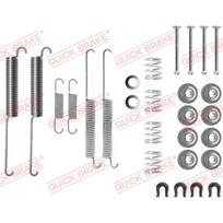 Būgninių stabdžių kaladėlių priedų komplektas QUICK BRAKE 105-0787