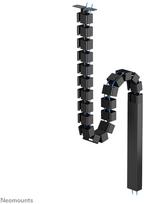 NEOMOUNTS Cable Spine Organizer for sit/stand desk frames screw mounted magnetic channel black | ADS06-133BL | 8721246340140