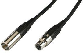 Kabel Monacor XLR - XLR 5m Black (0065100) | 0065100 | 4007754139068