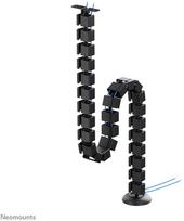 NEOMOUNTS Cable Spine Organizer for sit/stand desk frames screw mounted black | ADS06-130BL | 8721246340089