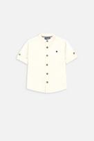 COCCODRILLO marškiniai ilgomis rankovėmis ELEGANT BABY BOY, balti, WC4136201EBB-001-0