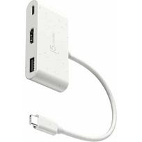 Triton j5create JCA379EW-N huby i koncentratory USB Type-C 5000Mbit/s White | JCA379EW-N | 4712795087505
