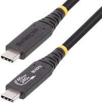 Kabel USB StarTech USB-C - USB-C 1 m Black (1M-40G-USB4-CABLE) | 1M-40G-USB4-CABLE | 065030899635