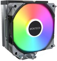 Montech NX400 Black CPU-Khler, ARGB - 120mm, Black | NX400 BLACK ARGB | 4710562748369