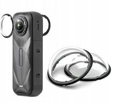 Puluz Zestaw Osłon 2x Poliwęglan Ochrona Osłona Na  Do Insta360 X5 / X 5 / Dca2843 | SB10278 | 5904647829633