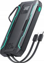 Powerbank Joyroom JR-L017 10000mAh, 22.5W, with Lightning + USB-C cable (black) | JR-L017 | 6956116797164