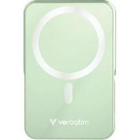 Verbatim Charge 'n' Go Magnetic Wireless Powerbank with Stand 10000mAh USB-C PD 3.0 Green | 32259 | 0023942322597