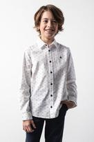 COCCODRILLO marškiniai ilgomis rankovėmis BACK TO SCHOOL BOY, balti, cm