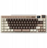 Klawiatura Royal Kludge ROYAL KLUDGE RK M70 Mocha Grey Gaming Keyboard Beige switch | 6935280827266 | 6935280827266