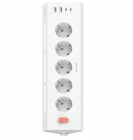 Listwa Przeciwprzepięciowa Zasilająca  5xac 2x Usb 2x Usb-c 1,6m / Psps25002202 / Prism Socket Power Strip | SB10605 | 6901119541115