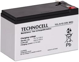 TCL9-12 TECHNOCELL Akumulator AGM 12V 9Ah | TCL9-12 | 5902367817770