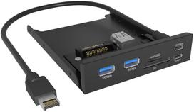 Icy Box ICY BOX IB-HUB1419-i3 Front panel for 3.5 bay | 61169 | 4250078175032