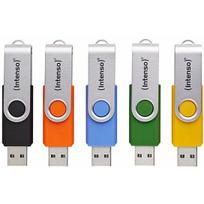 Pendrive Intenso Office Line 16GB USB Stick 3.2 Multipack x5 wielokolorowy | 3543575 | 4034303037407