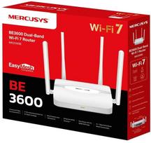 MERCUSYS MR25WBE EasyMesh WiFi7 router (BE3600, 2,4GHz/5GHz,1xGbEWAN,3xGbELAN) | MR25WBE | 6957939003555