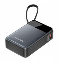 Vention 20000mAh 65W with built-in USB-C cable | FHYB0 | 6922794788848