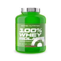 SCITEC 100% Whey Isolate - 1816g Braškės-baltas šokoladas