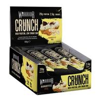 Warrior Crunch Batonėliai - 12 x 64g Balto šokolado