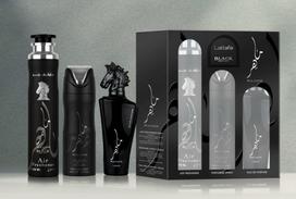 SET LATTAFA Maahir Black Edition EDP spray 100ml + PERFUMED SPRAY 200ml + AIR FRESHENER 300ml | 6290362341246 | 6290362341246