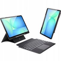 DUX DUCIS Case DK Foldable with Wireless Keyboard For SAMSUNG Tab S10 FE Plus, Black | 6971824155488 | 6971824155488