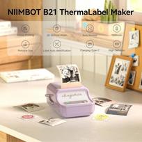 Niimbot B21 Pro Portable Label Printer (purple) | B21 Pro Purple | 6978061956755