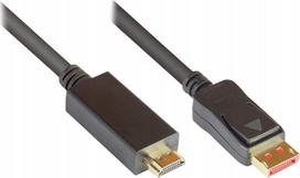 Adapter AV Alcasa Alcasa DP14-HDMI10 adapter kablowy 10 m DisplayPort HDMI Black | DP14-HDMI10 | 4014619737642